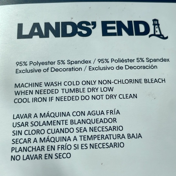 - - Woman’s lands end 2 pice pajama set - Picture 3 of 4